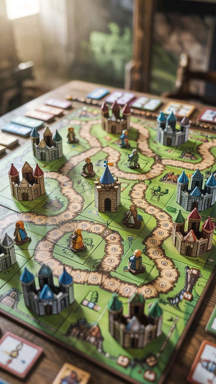 Projekt planszy do gry planszowej 1