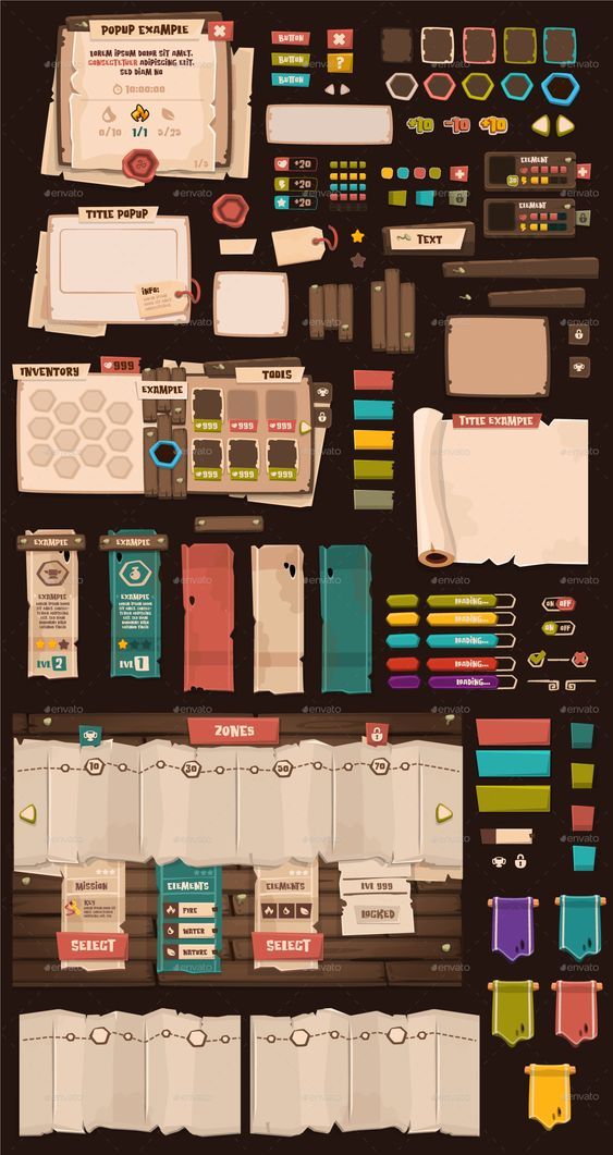 Projekt kart do gry planszowej 2